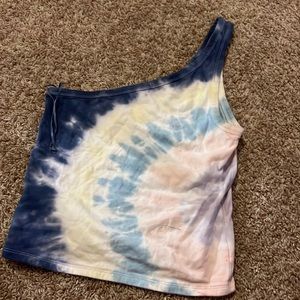 American Eagle one shoulder top